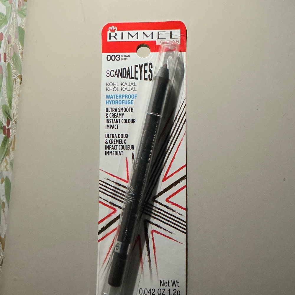 Rimmel London Scandaleyes Kohl Kajal Eyeliner - Brown